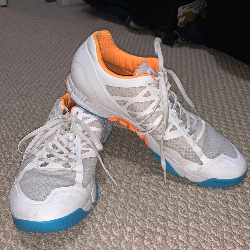 Reebok CrossFit Speed TR size 11 white/blue/orange